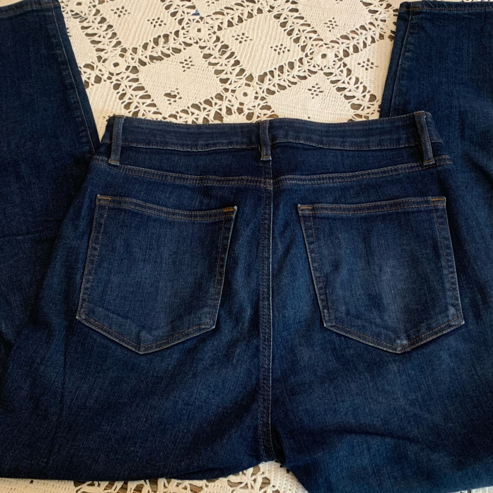 LOFT Curvy Skinny Crop Jeans - Size 29/8 - Picture 3 of 7